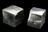 Flat: Natural, Pyrite Cubes From Spain - Pieces #92558-1